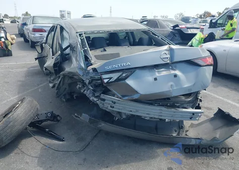 2024 Nissan Sentra S Xtronic Cvt from USA, damaged, VIN 3N1AB8BV3RY236802